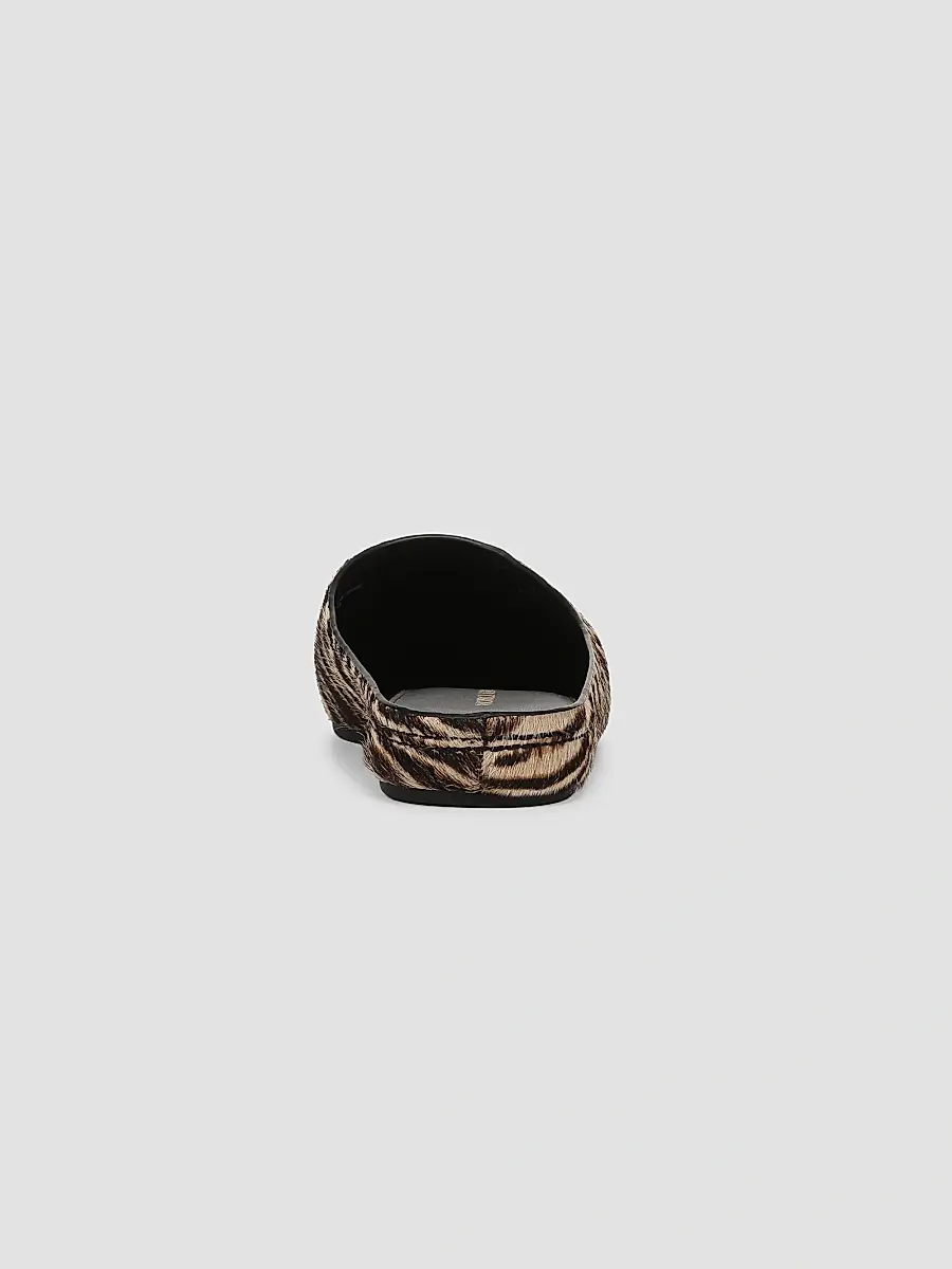 Veronica Beard Women's Narcisa Zebra-Print Calf Hair Mules | Thumbnail 3 Veronica Beard Women's Narcisa Zebra-Print Calf Hair Mules | Thumbnail 3