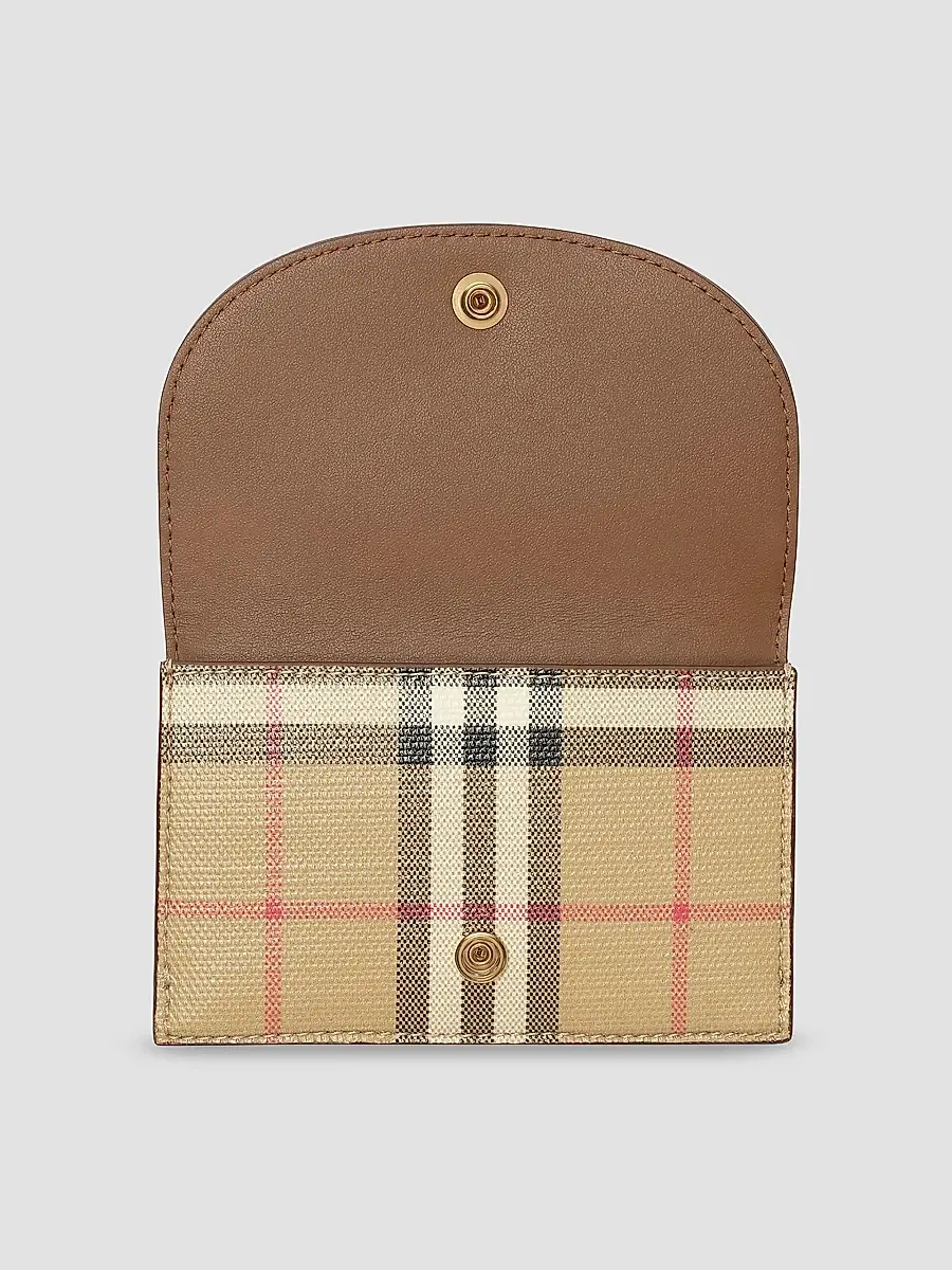 Burberry Women's Flap Card Case Keyring | Thumbnail 3 Burberry Women's Flap Card Case Keyring | Thumbnail 3