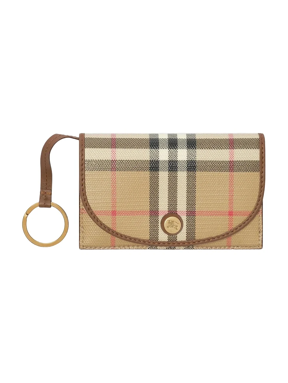 Burberry Women's Flap Card Case Keyring