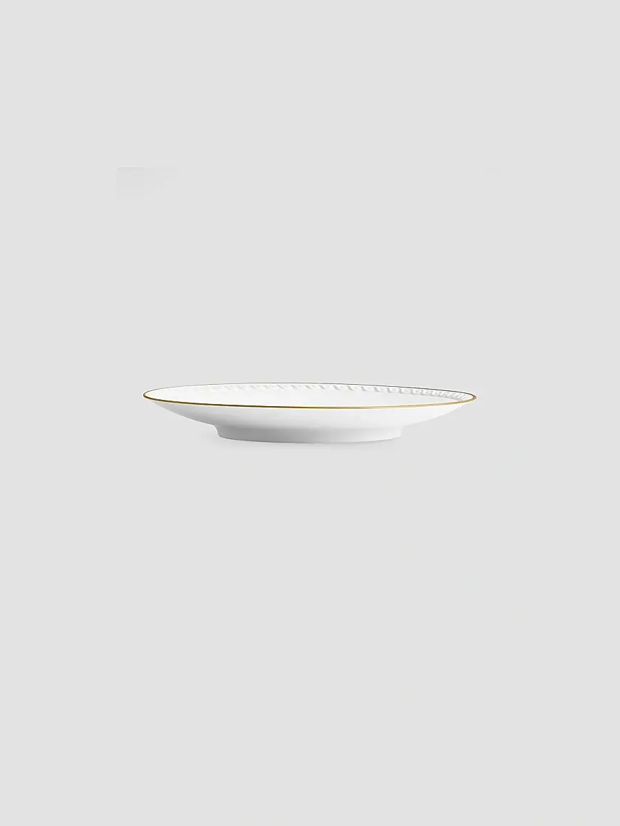 L'Objet Neptune Porcelain & 24K Gold Dessert Plate | Thumbnail 2