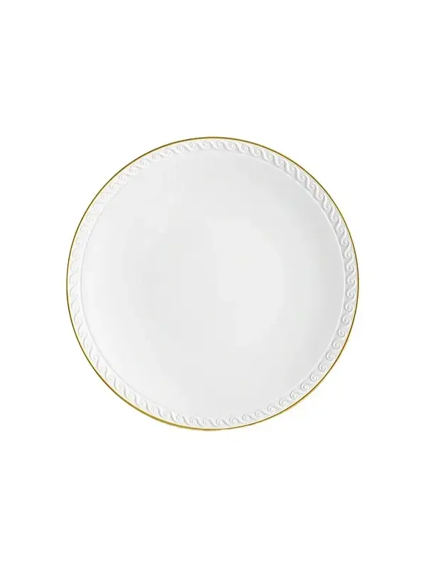 L'Objet Neptune Porcelain & 24K Gold Dessert Plate