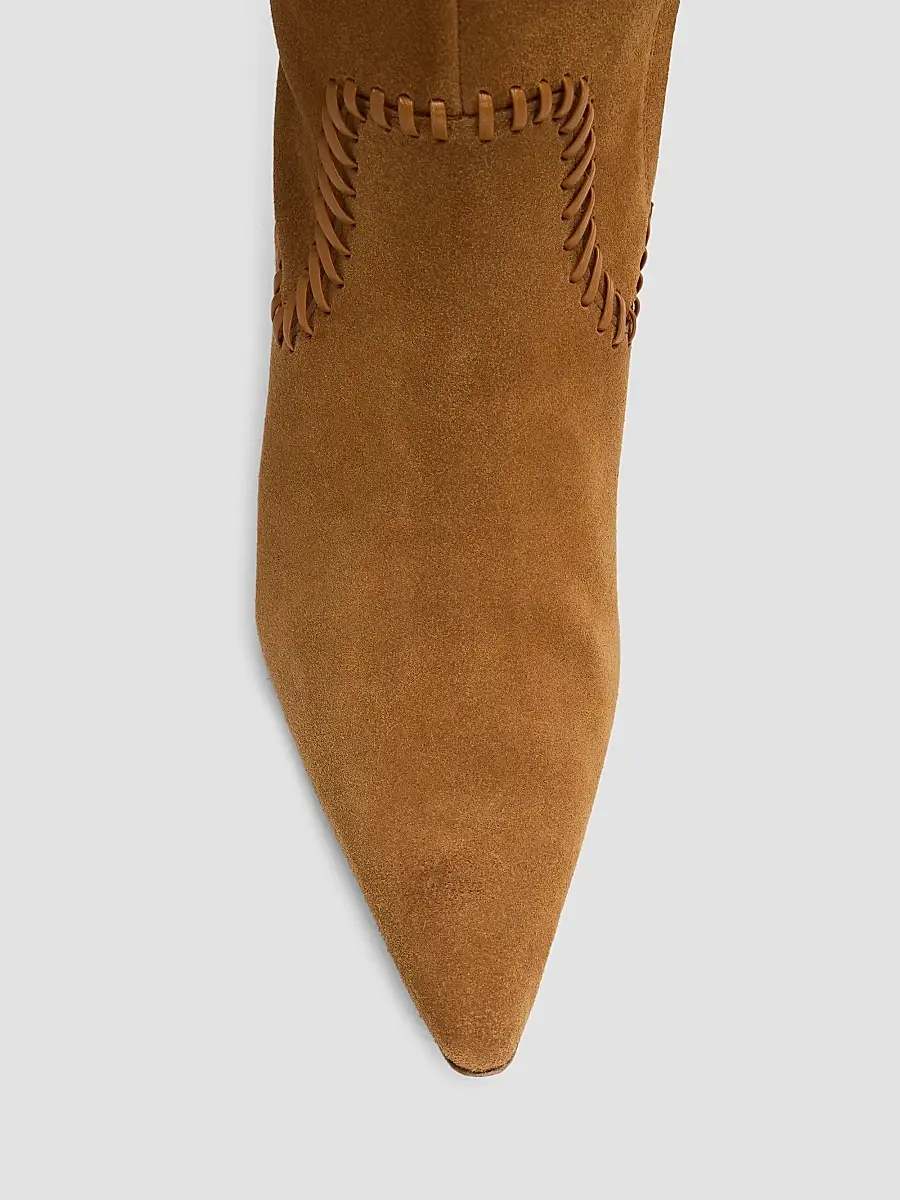 Cinq à Sept Women's Resort Marta 60MM Whipstitched Suede Boots | Thumbnail 4 Cinq à Sept Women's Resort Marta 60MM Whipstitched Suede Boots | Thumbnail 4