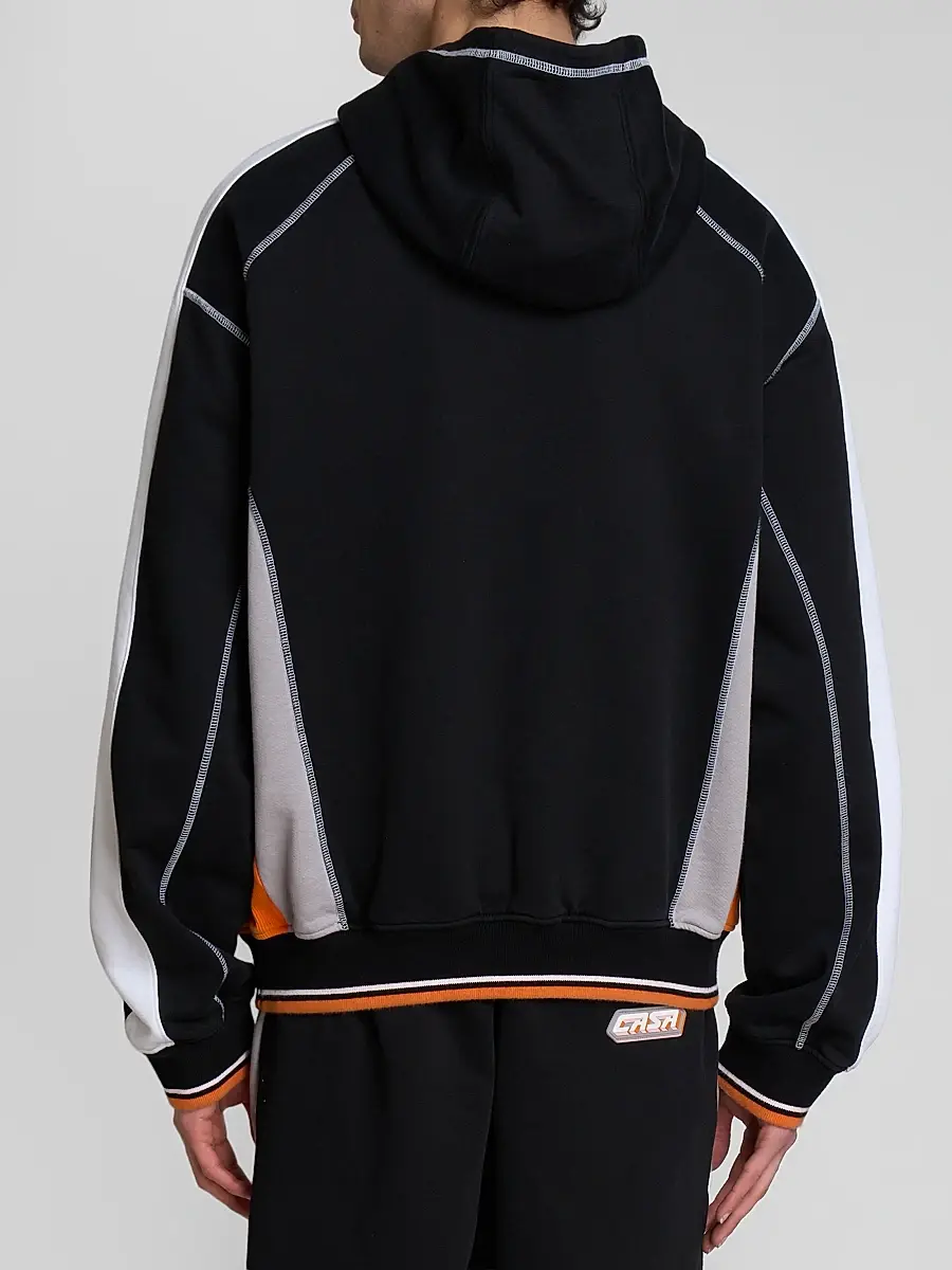 Casablanca Men's Colorblock Cotton Hoodie | Thumbnail 3 Casablanca Men's Colorblock Cotton Hoodie | Thumbnail 3