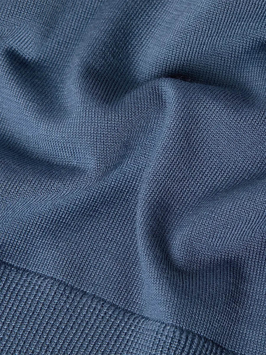 Zegna Men's Trofeo 15milmil15 Wool Polo Shirt | Thumbnail 5 Zegna Men's Trofeo 15milmil15 Wool Polo Shirt | Thumbnail 5