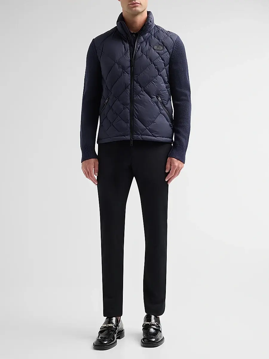 Burberry Men's Dunsbury Nylon Puffer Jacket | Thumbnail 2 Burberry Men's Dunsbury Nylon Puffer Jacket | Thumbnail 2