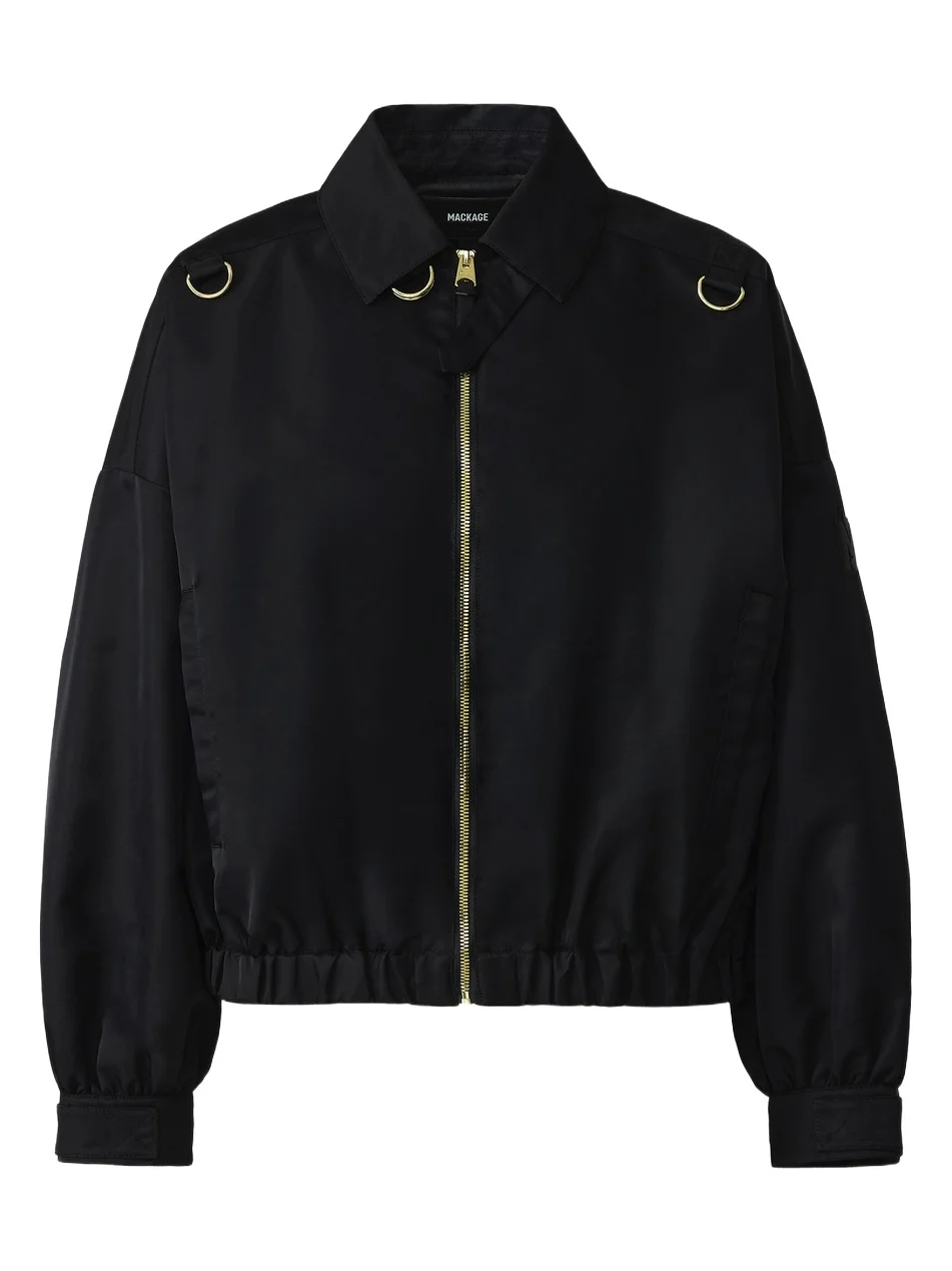 Mackage Women's Olivera Crop Bomber Jacket