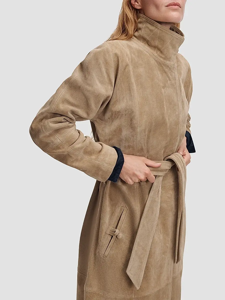 rag & bone Women's Marlene Suede Trench Coat | Thumbnail 10 rag & bone Women's Marlene Suede Trench Coat | Thumbnail 10