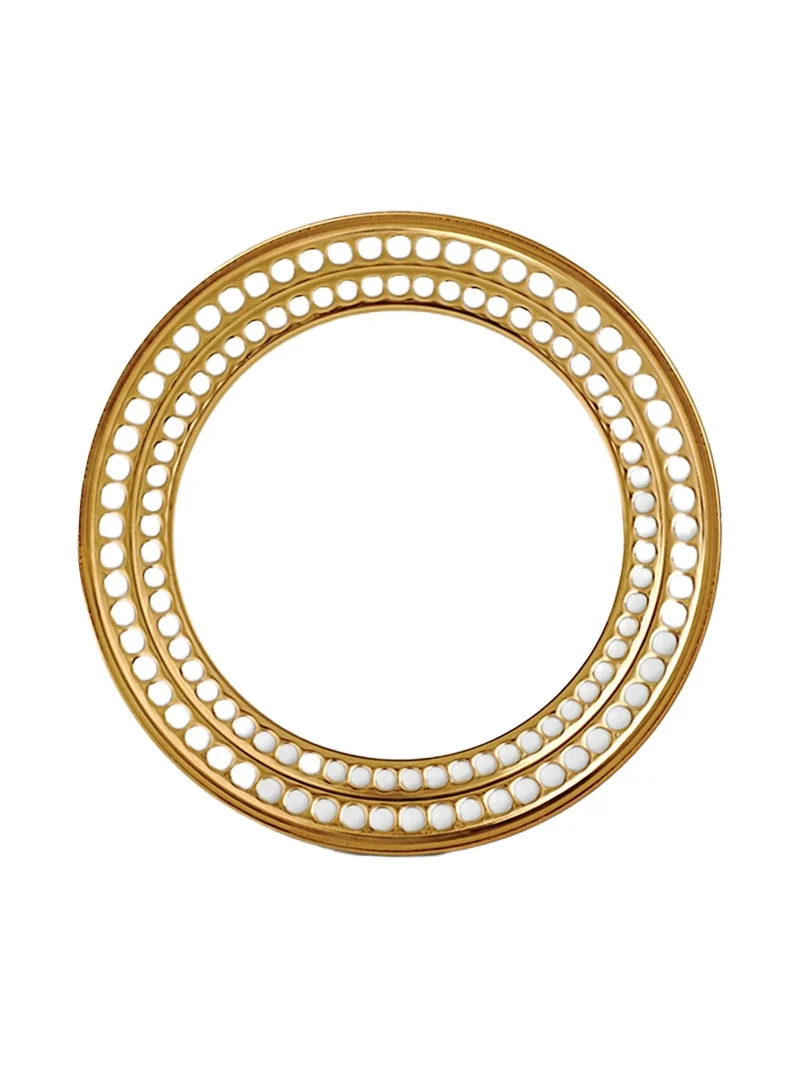 L'Objet Perlee Gold Bread & Butter Plate