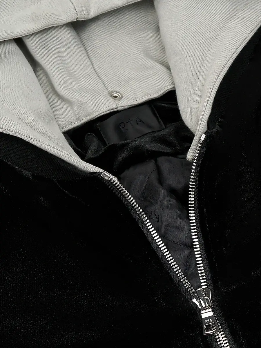 RTA Men's Curva Ultra Rei Bomber Hoodie | Thumbnail 6 RTA Men's Curva Ultra Rei Bomber Hoodie | Thumbnail 6
