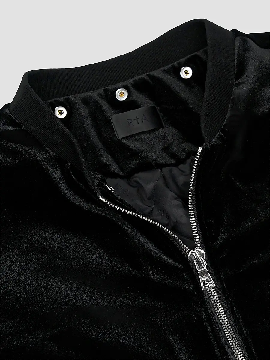 RTA Men's Curva Ultra Rei Bomber Hoodie | Thumbnail 7 RTA Men's Curva Ultra Rei Bomber Hoodie | Thumbnail 7
