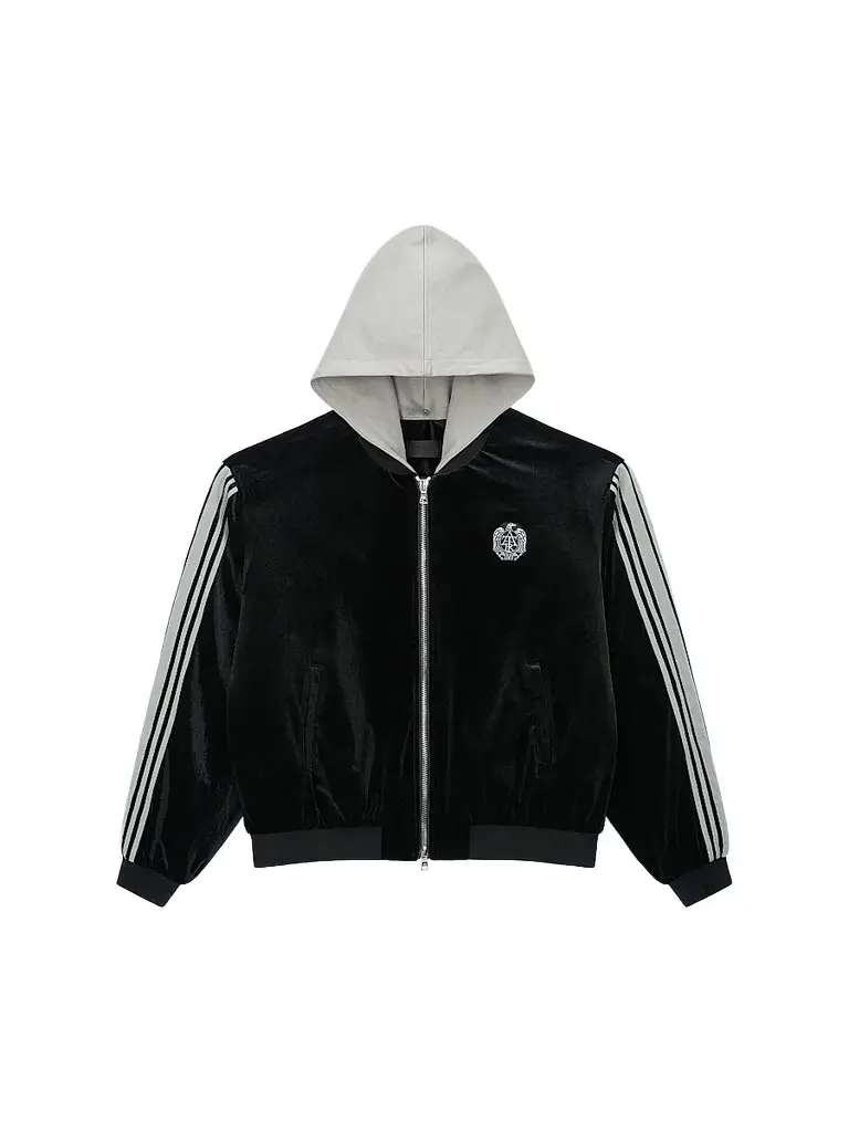 RTA Men's Curva Ultra Rei Bomber Hoodie