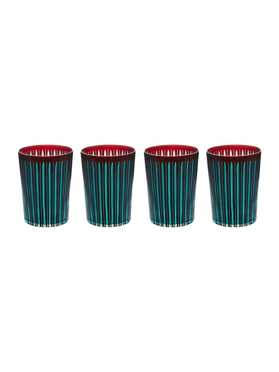 L'Objet Prism 4-Piece Highball Glass Set