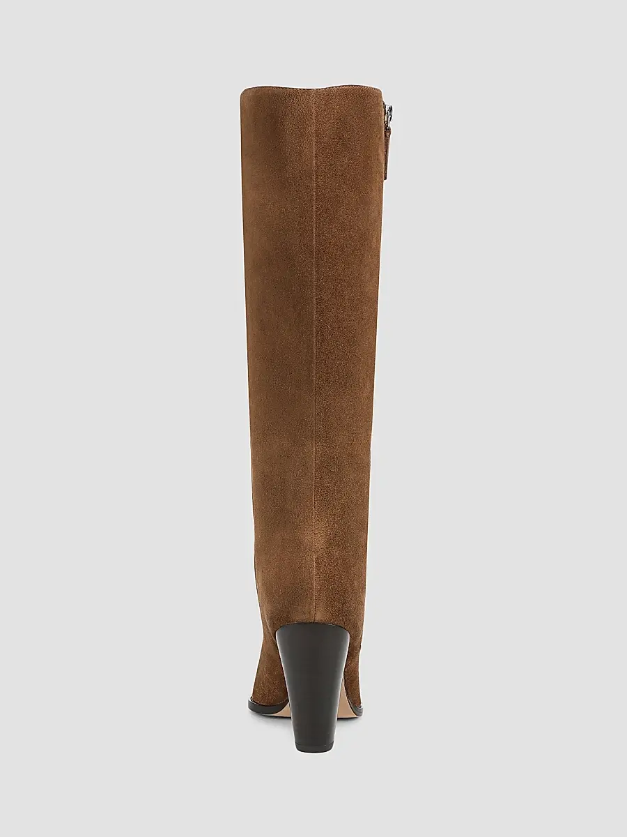 Veronica Beard Women's Levanne 90MM Suede Cowboy Boots | Thumbnail 3 Veronica Beard Women's Levanne 90MM Suede Cowboy Boots | Thumbnail 3