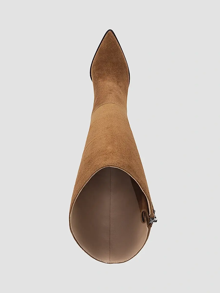 Veronica Beard Women's Levanne 90MM Suede Cowboy Boots | Thumbnail 4 Veronica Beard Women's Levanne 90MM Suede Cowboy Boots | Thumbnail 4