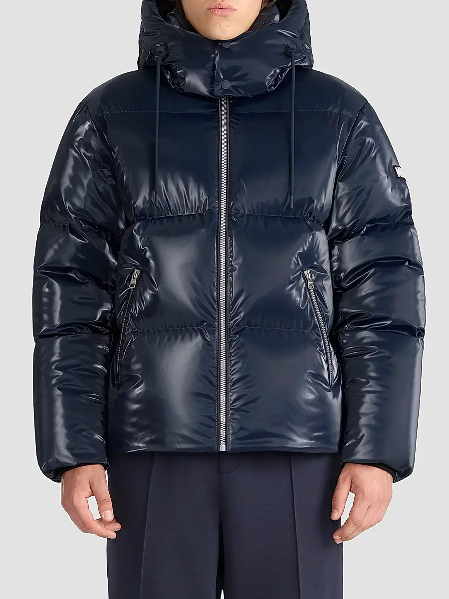 Mackage Men's Kent High-Gloss Hooded Down Jacket | Thumbnail 4 Mackage Men's Kent High-Gloss Hooded Down Jacket | Thumbnail 4