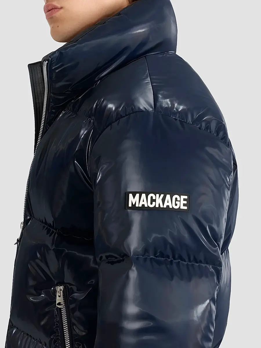 Mackage Men's Kent High-Gloss Hooded Down Jacket | Thumbnail 5 Mackage Men's Kent High-Gloss Hooded Down Jacket | Thumbnail 5