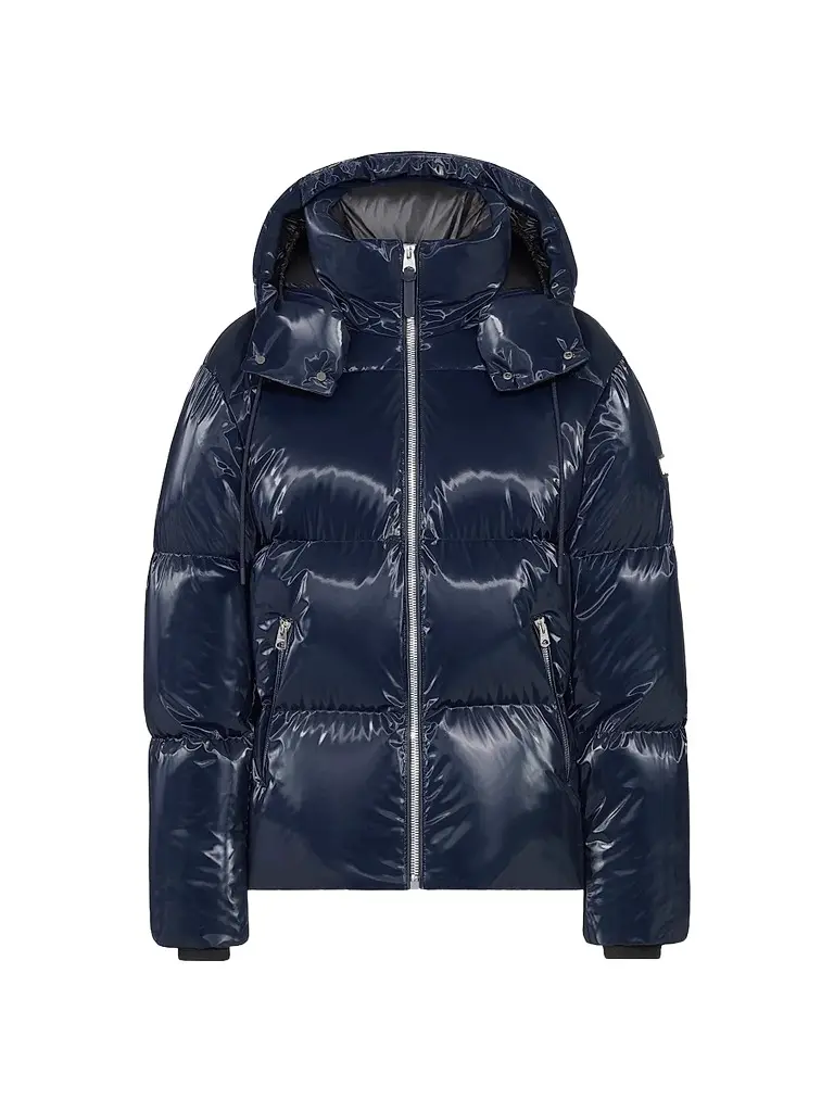 Men's Kent High-Gloss Hooded Down Jacket