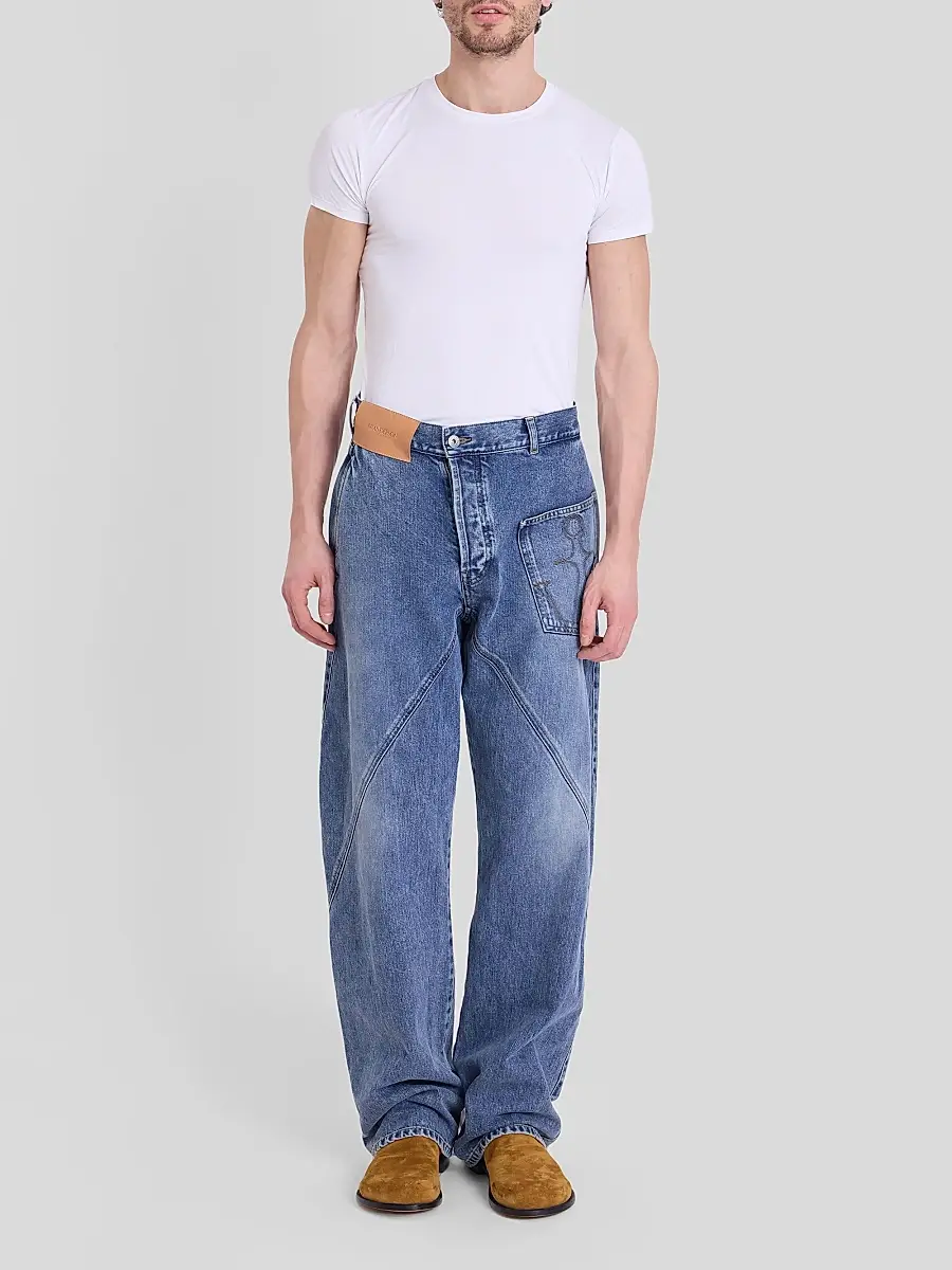JW Anderson Men's Twisted Workwear Jeans | Thumbnail 2 JW Anderson Men's Twisted Workwear Jeans | Thumbnail 2