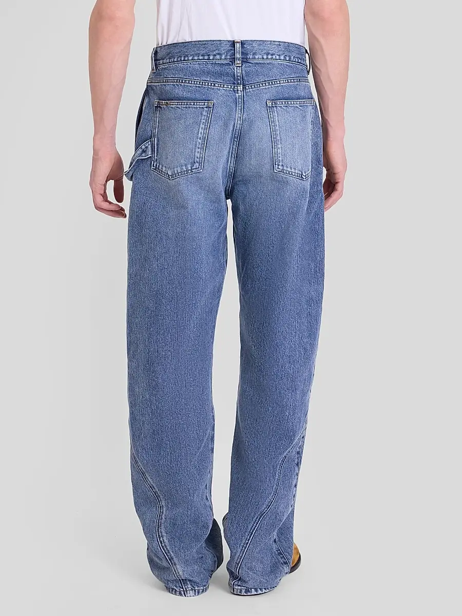 JW Anderson Men's Twisted Workwear Jeans | Thumbnail 3 JW Anderson Men's Twisted Workwear Jeans | Thumbnail 3