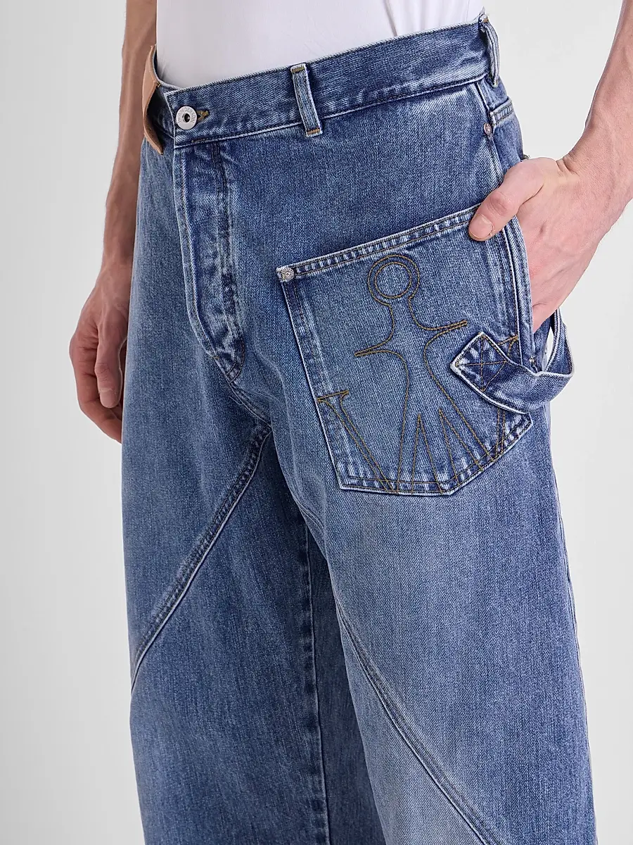 JW Anderson Men's Twisted Workwear Jeans | Thumbnail 5 JW Anderson Men's Twisted Workwear Jeans | Thumbnail 5
