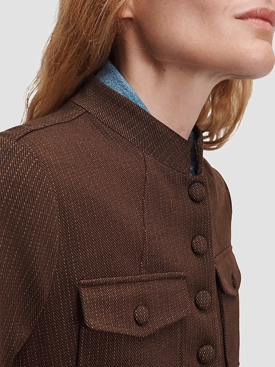 rag & bone Women's Mercer Printed Ponte Jacquard Blazer | Thumbnail 7 rag & bone Women's Mercer Printed Ponte Jacquard Blazer | Thumbnail 7