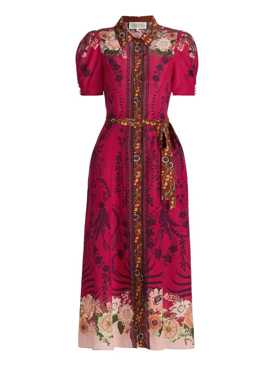 Women's Vanessa Belted Midi Shirtdress Women's Vanessa Belted Midi Shirtdress