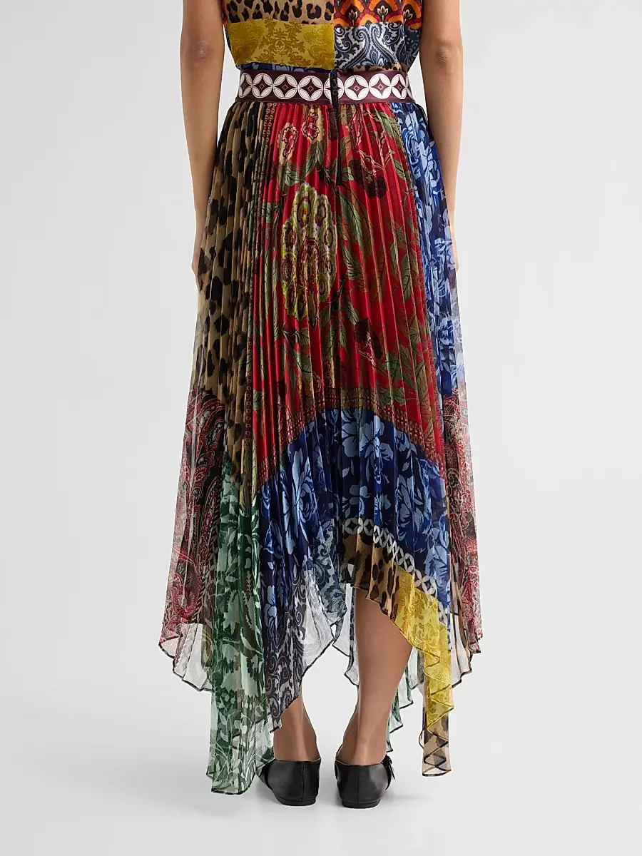 Alice + Olivia Women's Katz Handkerchief Hem Maxi Skirt | Thumbnail 3 Alice + Olivia Women's Katz Handkerchief Hem Maxi Skirt | Thumbnail 3