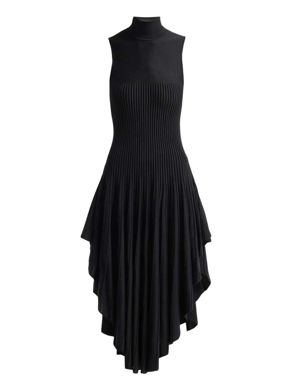 Women's 3D Sculpted Knit Triangle Midi Dress Women's 3D Sculpted Knit Triangle Midi Dress