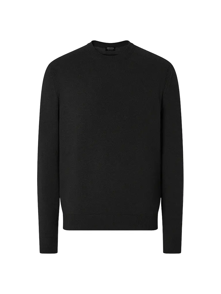 Zegna Men's Oasi Cashmere Crewneck Sweater