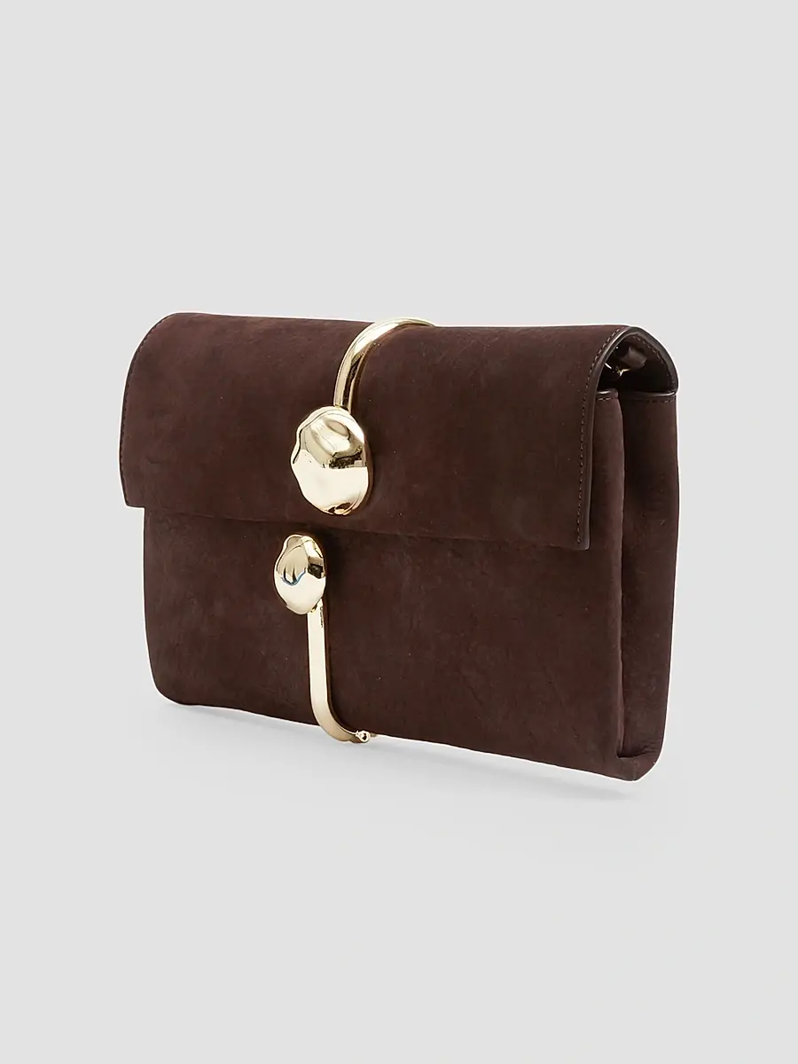 Simkhai Women's Amaya Suede Clutch | Thumbnail 2 Simkhai Women's Amaya Suede Clutch | Thumbnail 2