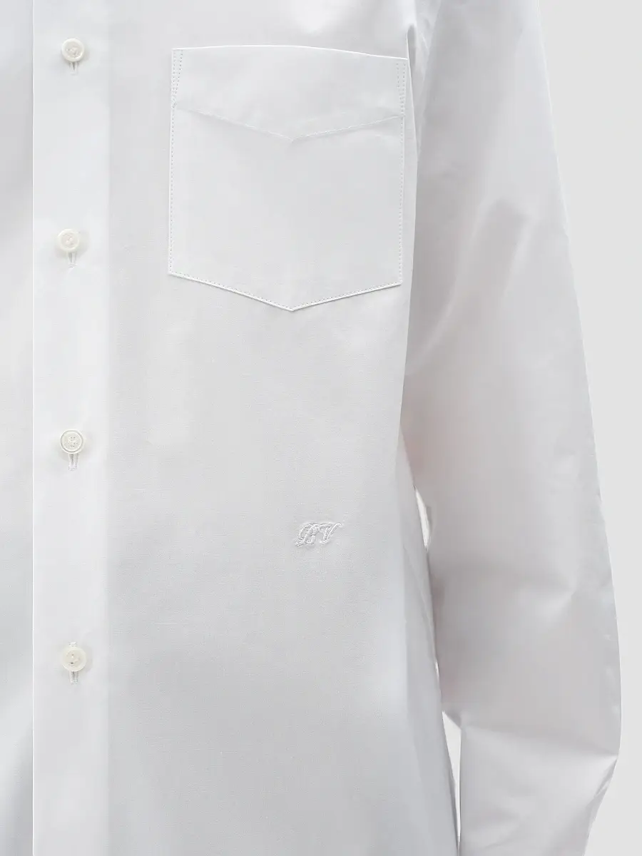 Bottega Veneta Men's Cotton Poplin Shirt | Thumbnail 5