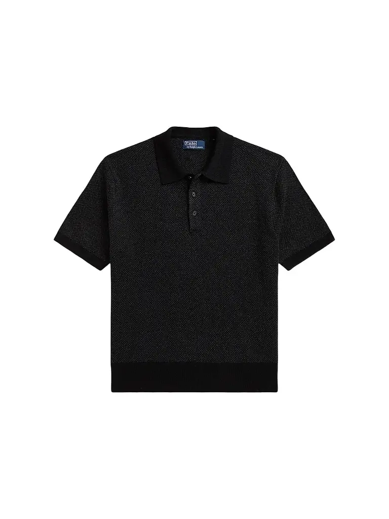 Polo Ralph Lauren Men's Relaxed-Fit Wool Polo-Collar Sweater