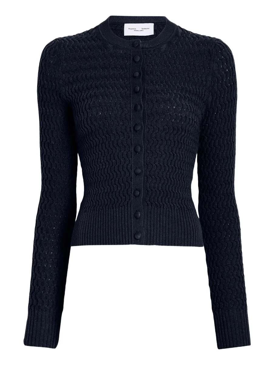 Women's Marci Cable-Knit Crewneck Cardigan Women's Marci Cable-Knit Crewneck Cardigan