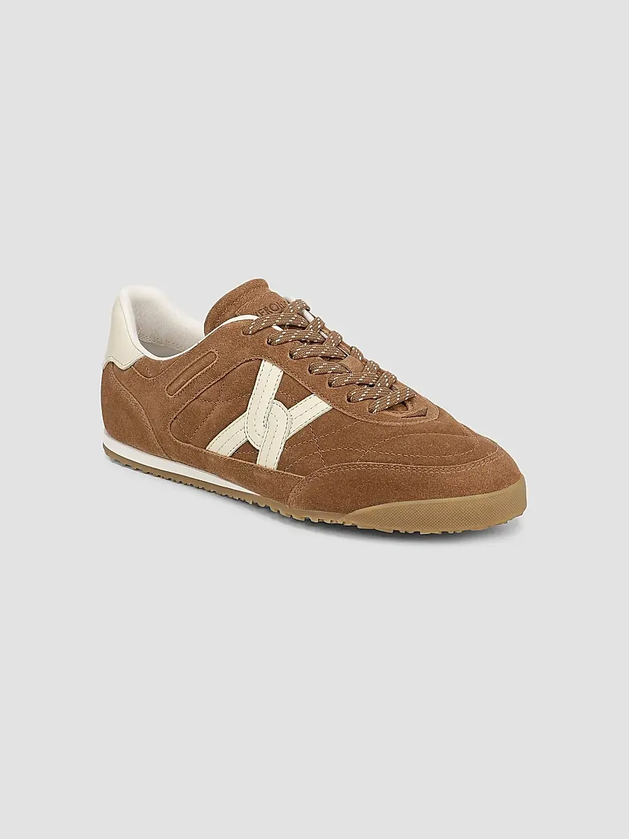 Veronica Beard Women's Natalia Suede Low-Top Sneakers | Thumbnail 2 Veronica Beard Women's Natalia Suede Low-Top Sneakers | Thumbnail 2