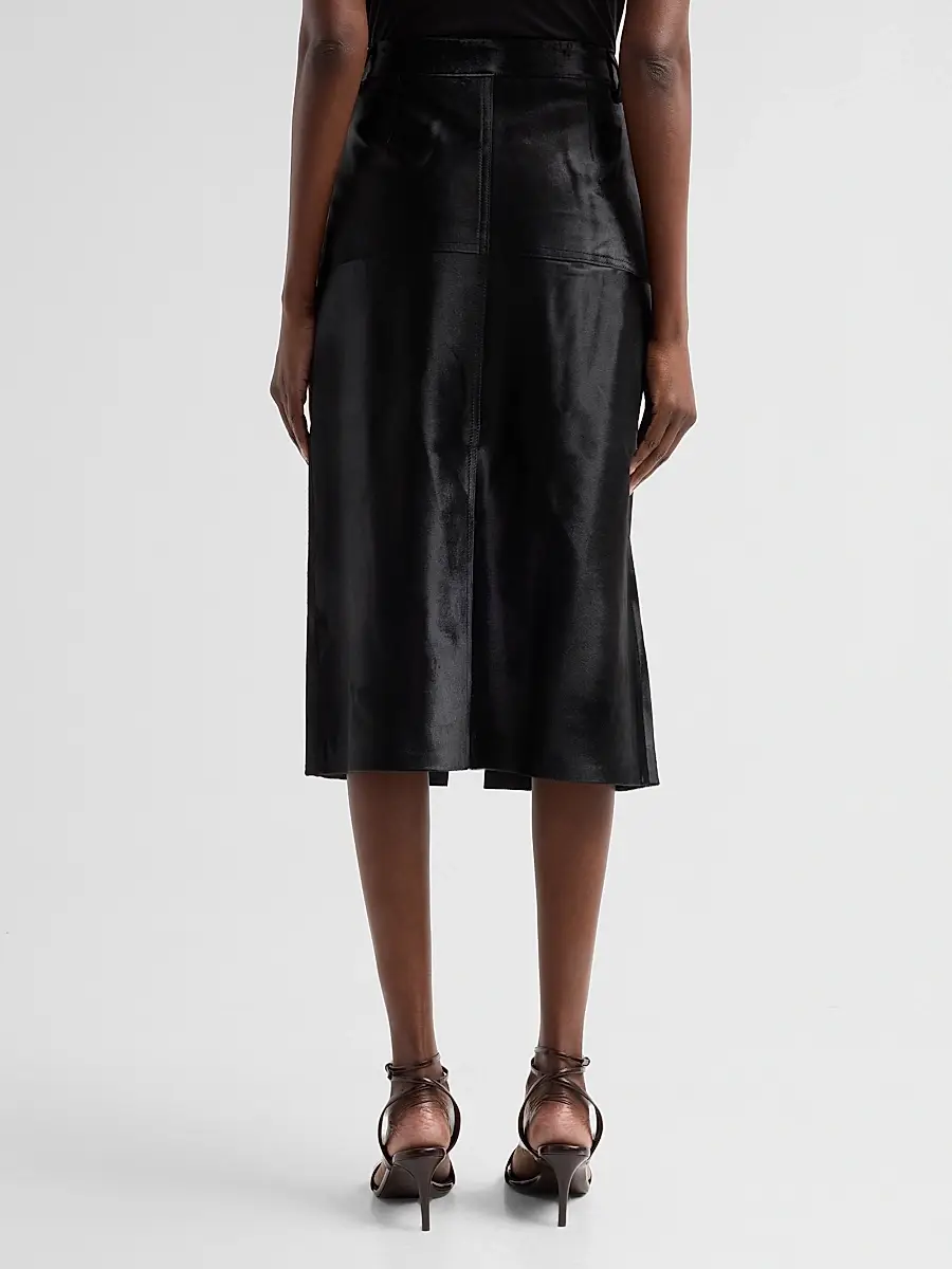 Kobi Halperin Women's Cindy Calf Hair Pencil Skirt | Thumbnail 3