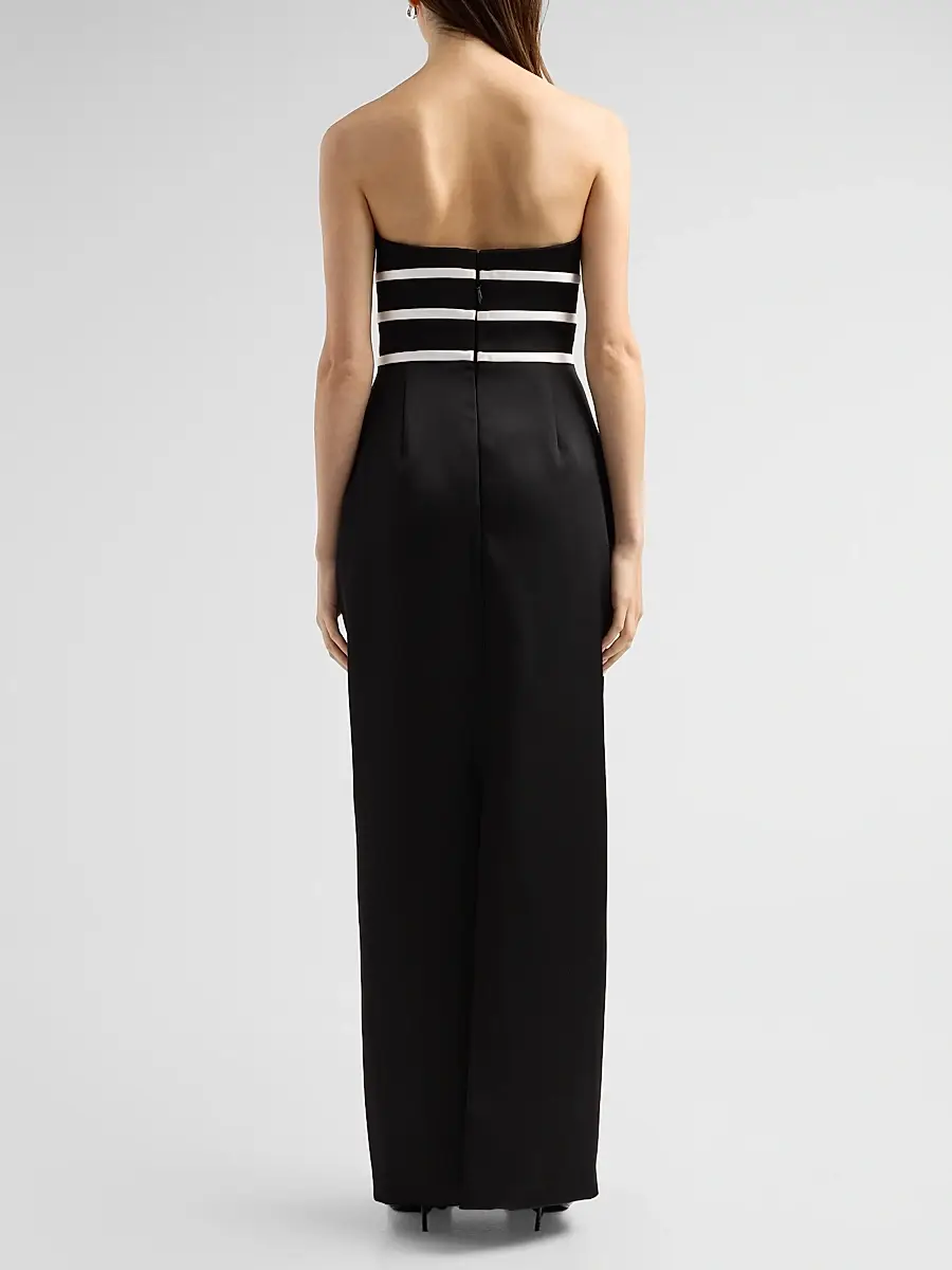 Simkhai Women's Delore Bustier Strapless Gown | Thumbnail 3 Simkhai Women's Delore Bustier Strapless Gown | Thumbnail 3