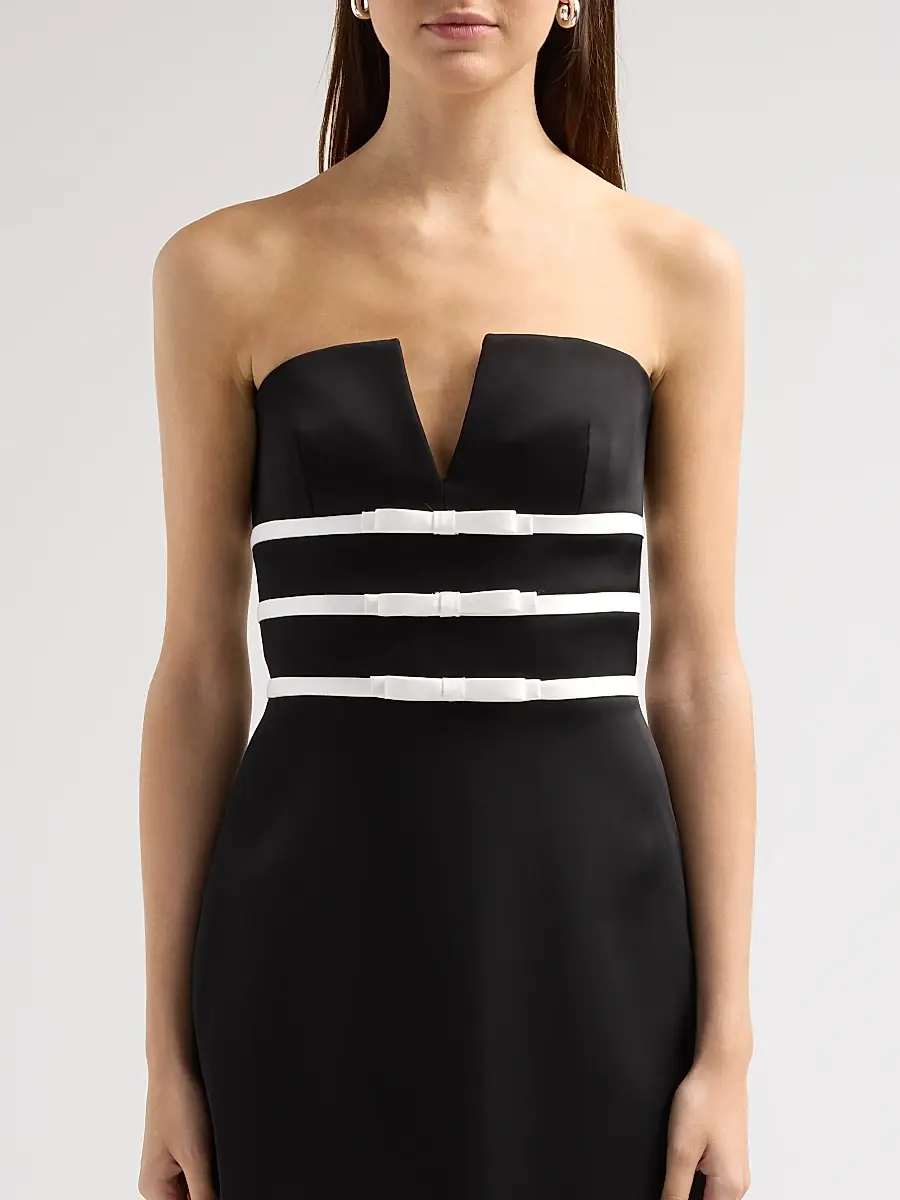 Simkhai Women's Delore Bustier Strapless Gown | Thumbnail 5 Simkhai Women's Delore Bustier Strapless Gown | Thumbnail 5