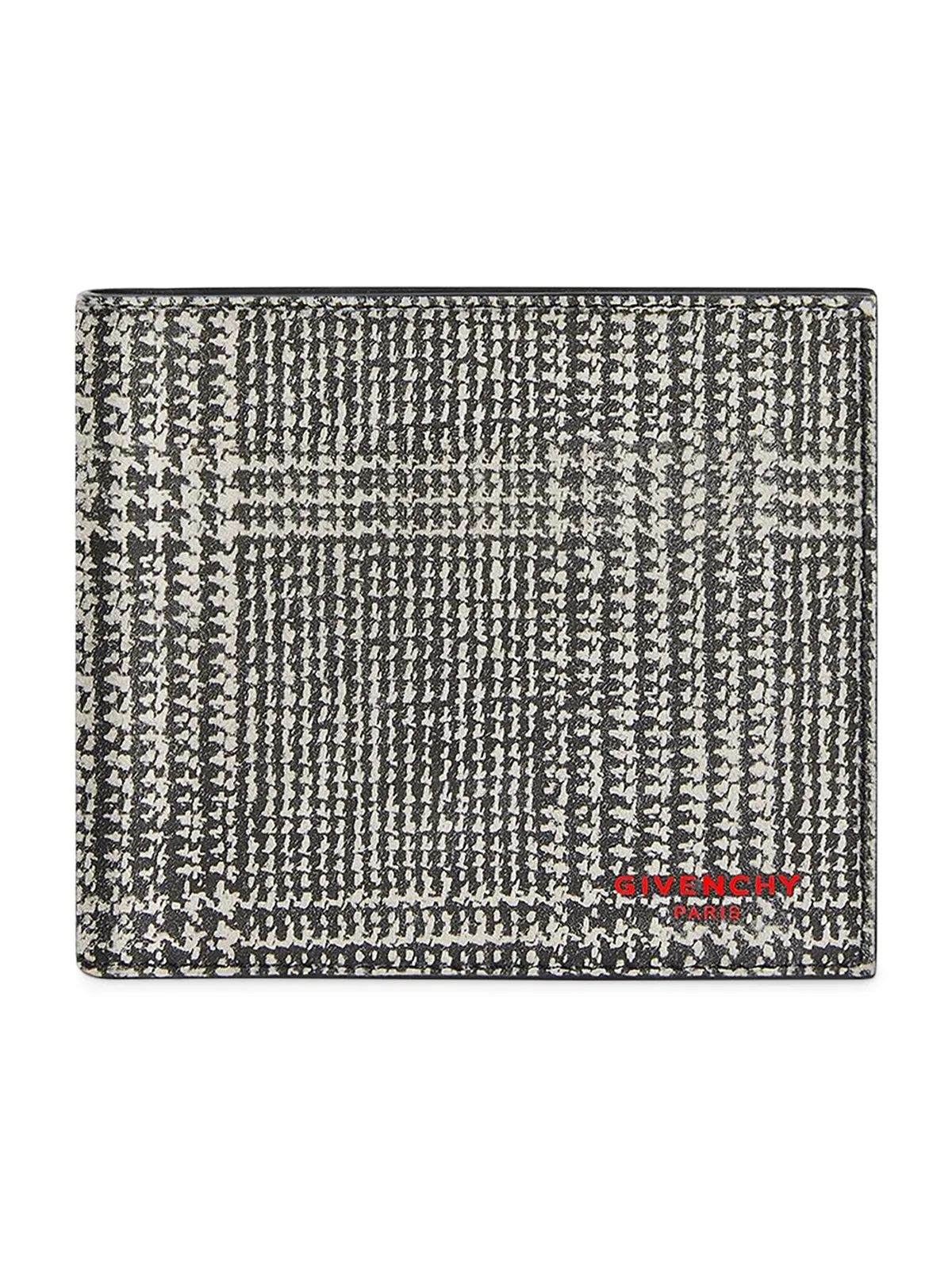 Men's Wallet in Houndstooth Effect Leather Men's Wallet in Houndstooth Effect Leather