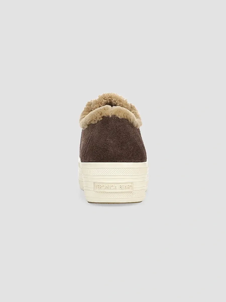 Veronica Beard Women's Truett Shearling-Lined Suede Low-top Sneaker | Thumbnail 3 Veronica Beard Women's Truett Shearling-Lined Suede Low-top Sneaker | Thumbnail 3