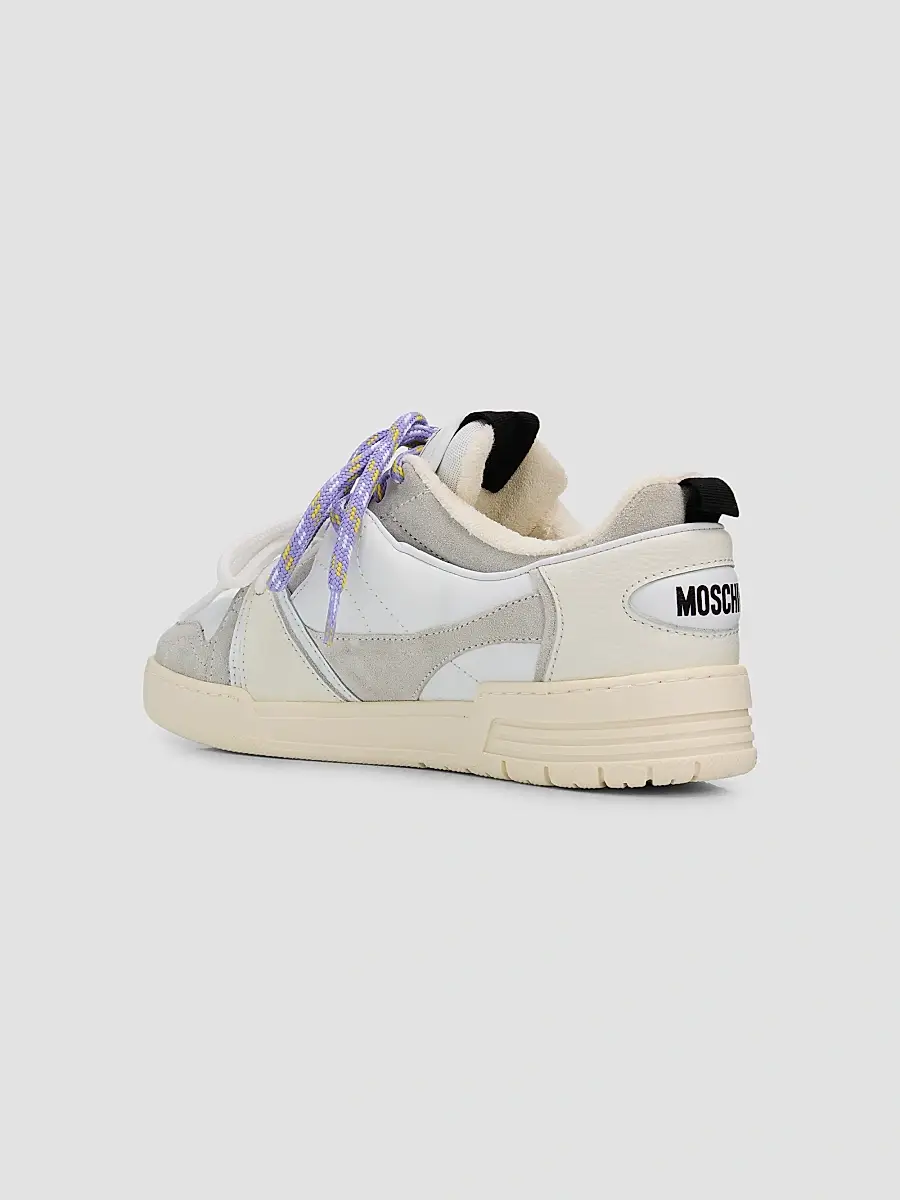 MOSCHINO Women's Streetball Low-Top Sneakers | Thumbnail 4 MOSCHINO Women's Streetball Low-Top Sneakers | Thumbnail 4