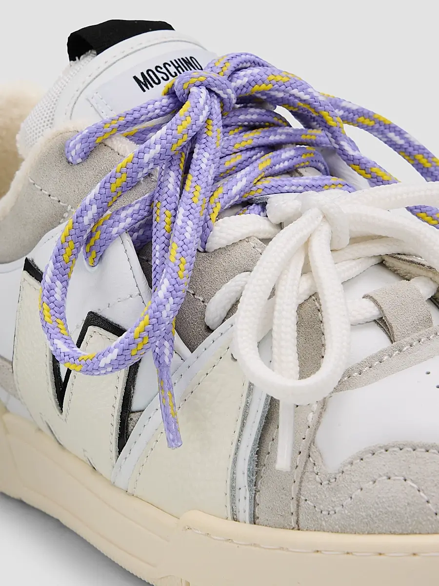 MOSCHINO Women's Streetball Low-Top Sneakers | Thumbnail 5 MOSCHINO Women's Streetball Low-Top Sneakers | Thumbnail 5