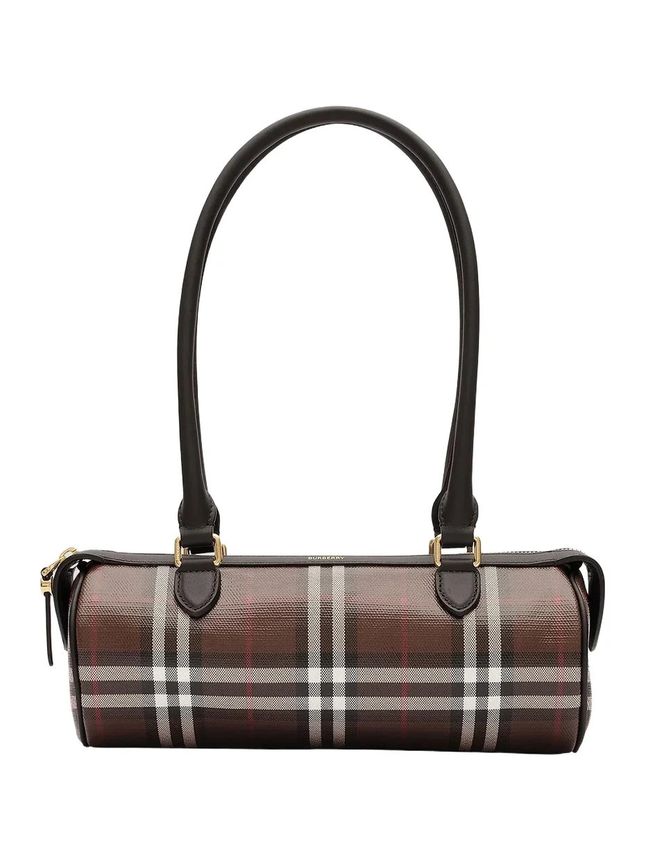 Women's Mini Check Barrel Bag Women's Mini Check Barrel Bag