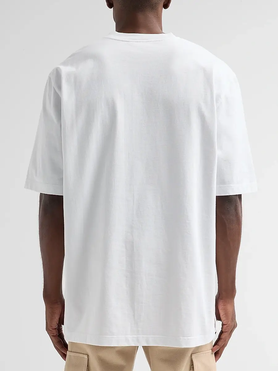 Marni Men's Cotton Oversized Crewneck T-Shirt | Thumbnail 3 Marni Men's Cotton Oversized Crewneck T-Shirt | Thumbnail 3