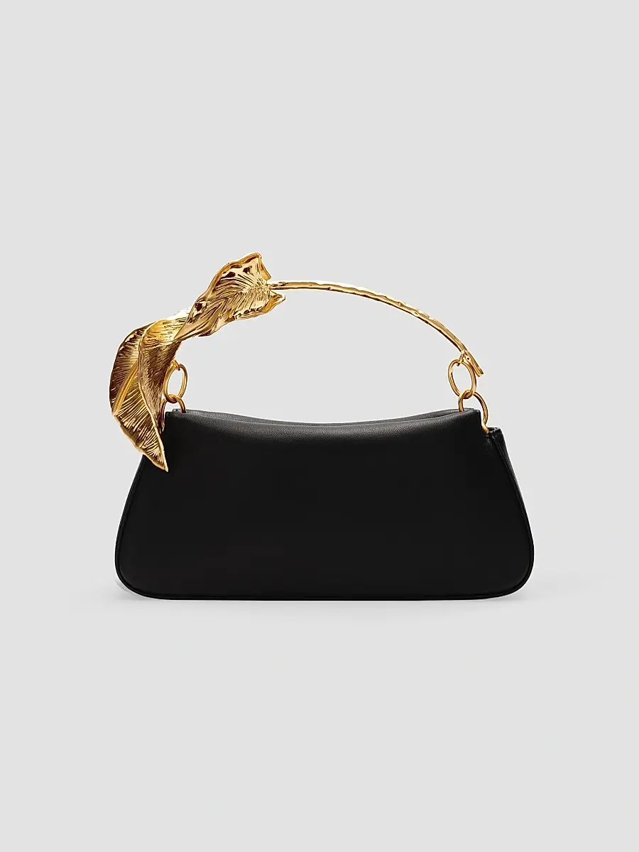 Cult Gaia Women's Calla Satin Handle Bag | Thumbnail 2 Cult Gaia Women's Calla Satin Handle Bag | Thumbnail 2