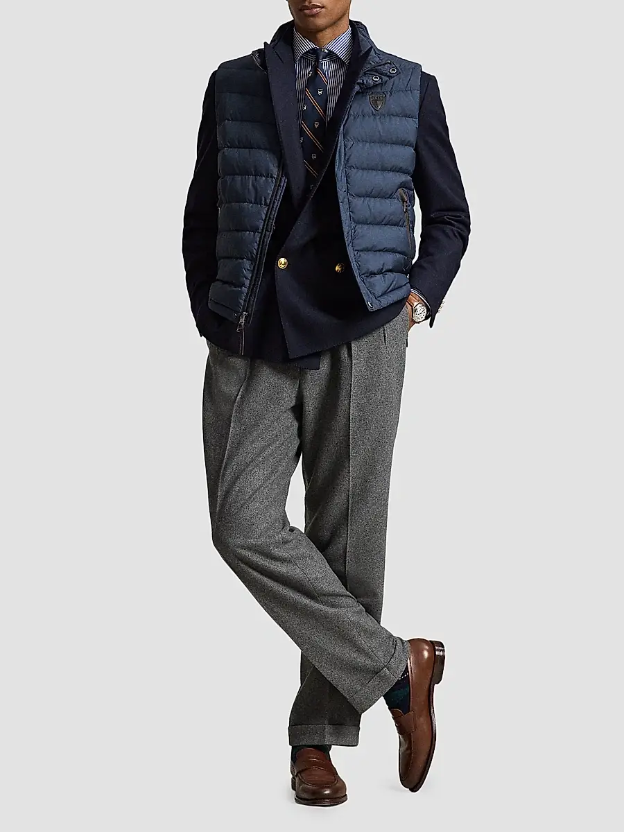 Polo Ralph Lauren Men's Mayhew Matte Down Vest | Thumbnail 2 Polo Ralph Lauren Men's Mayhew Matte Down Vest | Thumbnail 2