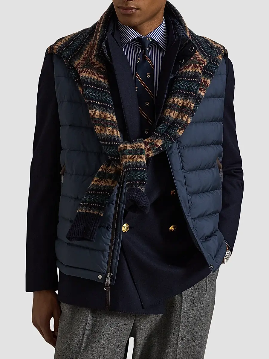 Polo Ralph Lauren Men's Mayhew Matte Down Vest | Thumbnail 4 Polo Ralph Lauren Men's Mayhew Matte Down Vest | Thumbnail 4