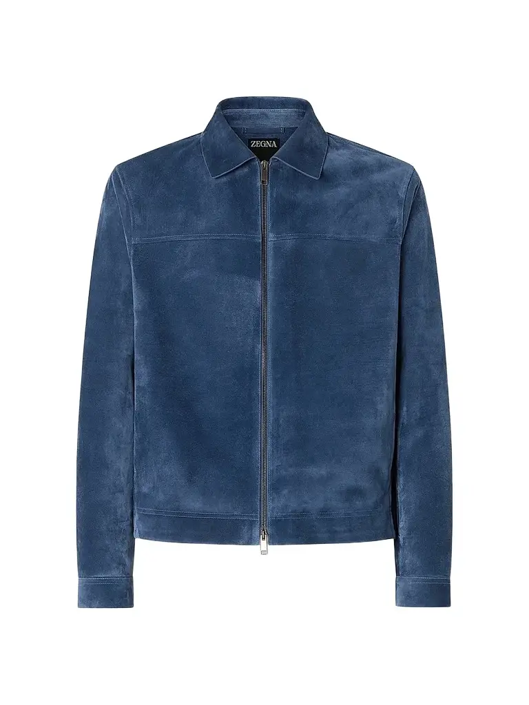 Men's Suede Blouson Jacket Men's Suede Blouson Jacket