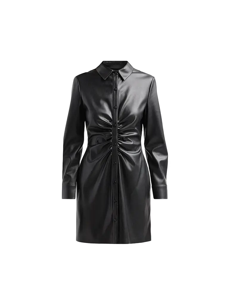 Milly Women's Reid Faux Leather Mini Dress