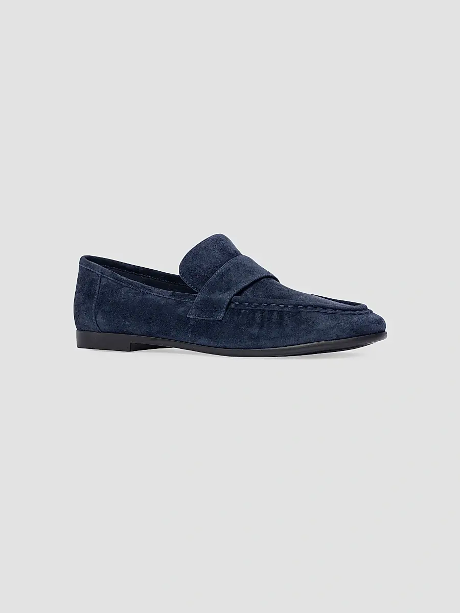 Black Suede Studio Women's Arrow Suede Loafers | Thumbnail 2 Black Suede Studio Women's Arrow Suede Loafers | Thumbnail 2