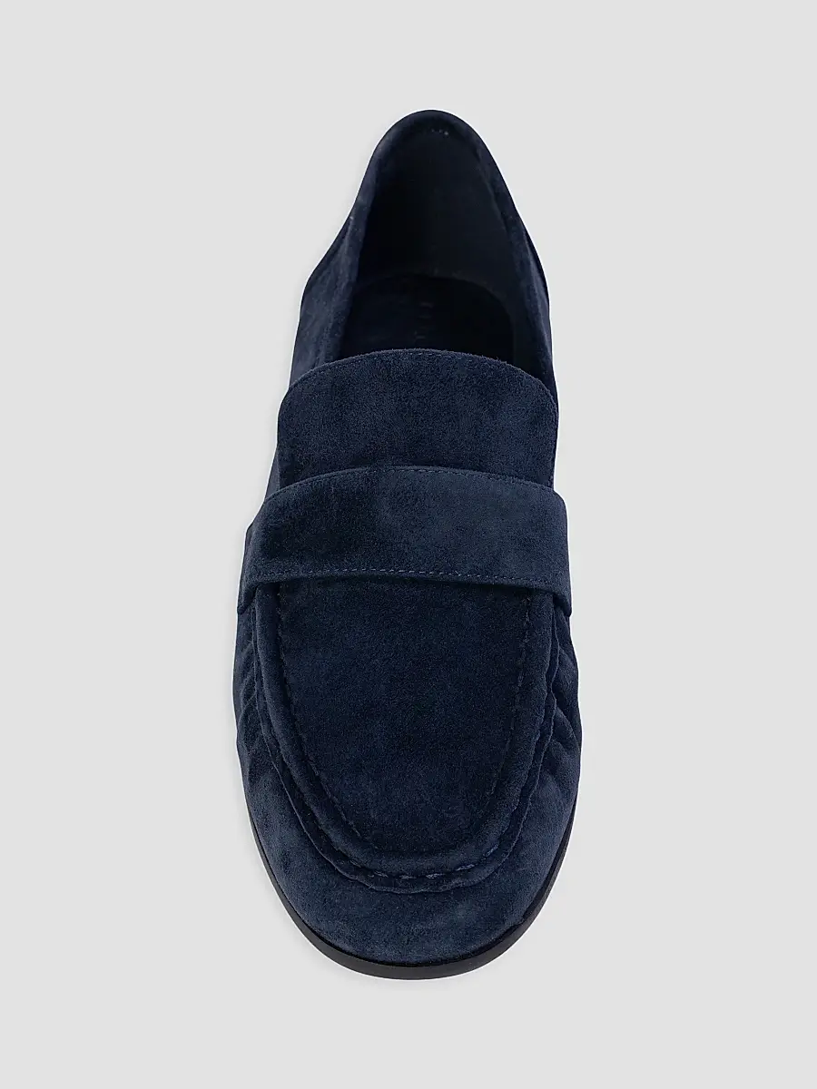 Black Suede Studio Women's Arrow Suede Loafers | Thumbnail 3 Black Suede Studio Women's Arrow Suede Loafers | Thumbnail 3
